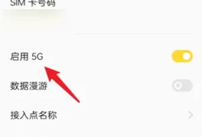 opporeno10pro+如何开启5g网络