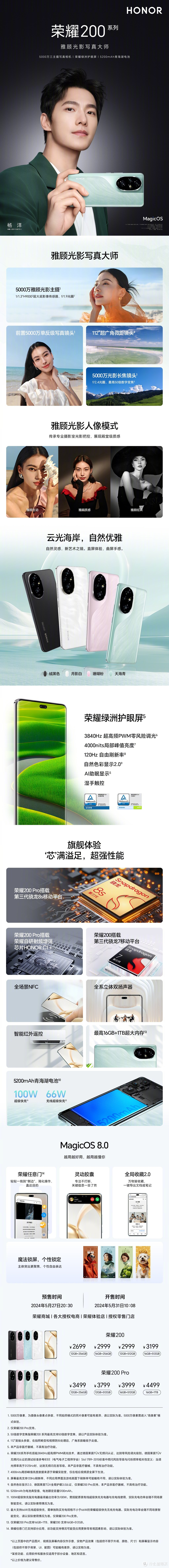 荣耀 200 系列 解析, 对比 小米 Civi 4 系列, OPPO Reno 12 系列